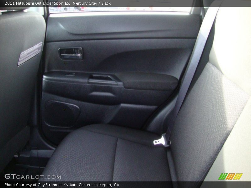 Mercury Gray / Black 2011 Mitsubishi Outlander Sport ES