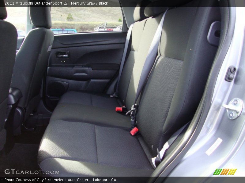Mercury Gray / Black 2011 Mitsubishi Outlander Sport ES