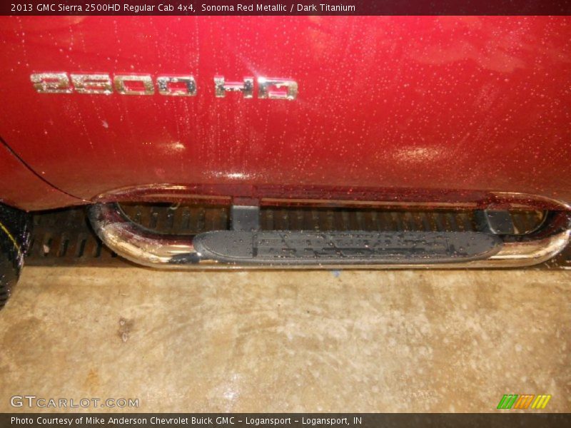 Sonoma Red Metallic / Dark Titanium 2013 GMC Sierra 2500HD Regular Cab 4x4
