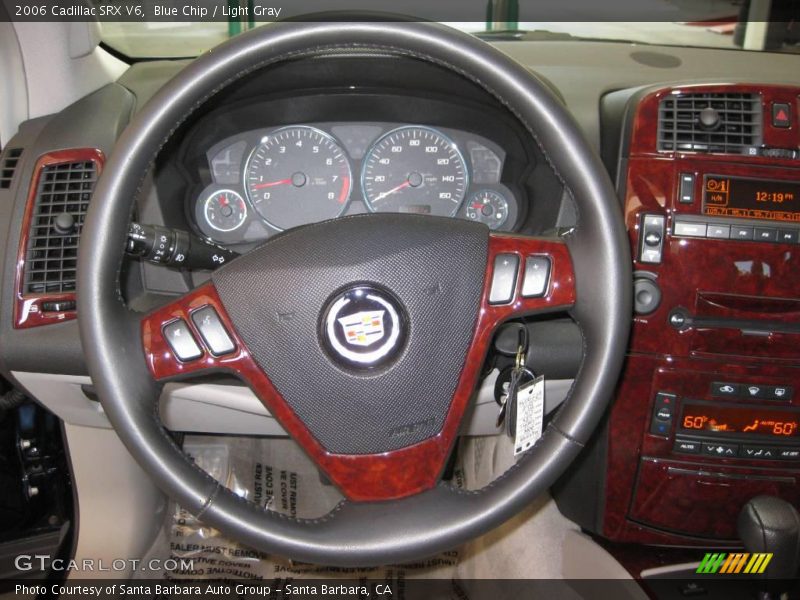 Blue Chip / Light Gray 2006 Cadillac SRX V6