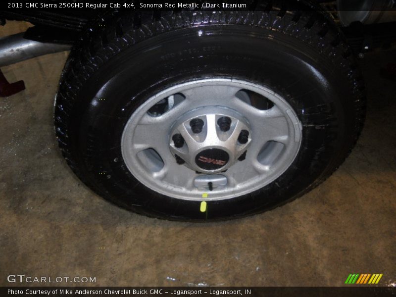 Sonoma Red Metallic / Dark Titanium 2013 GMC Sierra 2500HD Regular Cab 4x4
