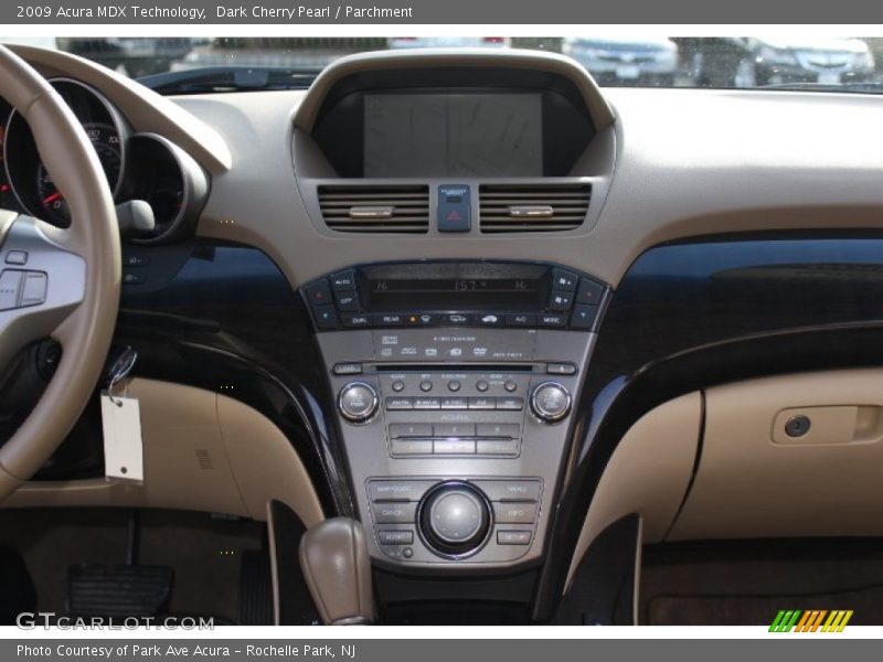 Dark Cherry Pearl / Parchment 2009 Acura MDX Technology