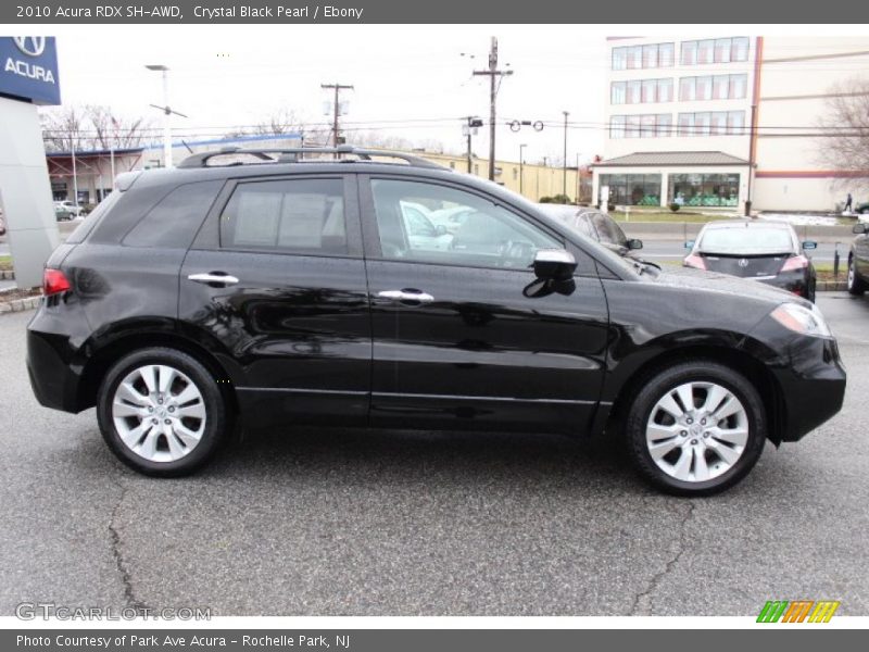 Crystal Black Pearl / Ebony 2010 Acura RDX SH-AWD