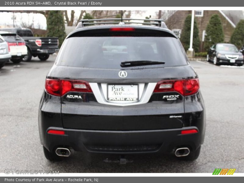 Crystal Black Pearl / Ebony 2010 Acura RDX SH-AWD