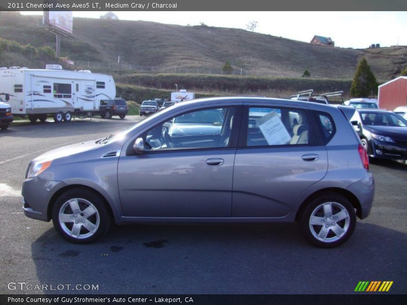 Medium Gray / Charcoal 2011 Chevrolet Aveo Aveo5 LT