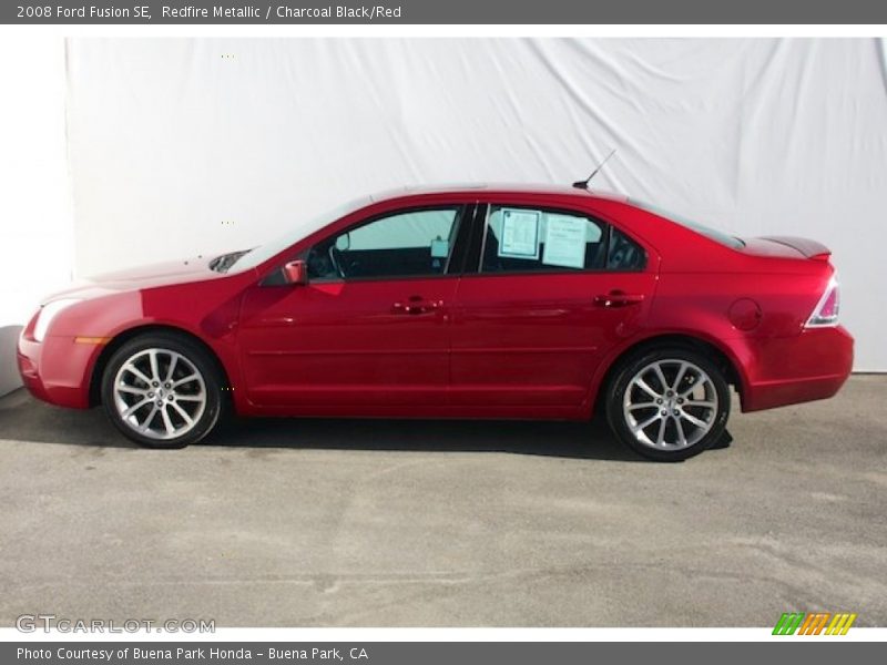  2008 Fusion SE Redfire Metallic