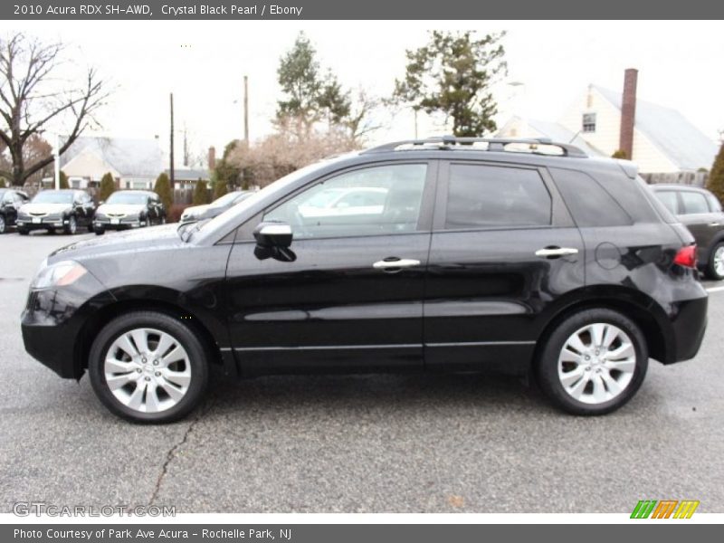 Crystal Black Pearl / Ebony 2010 Acura RDX SH-AWD