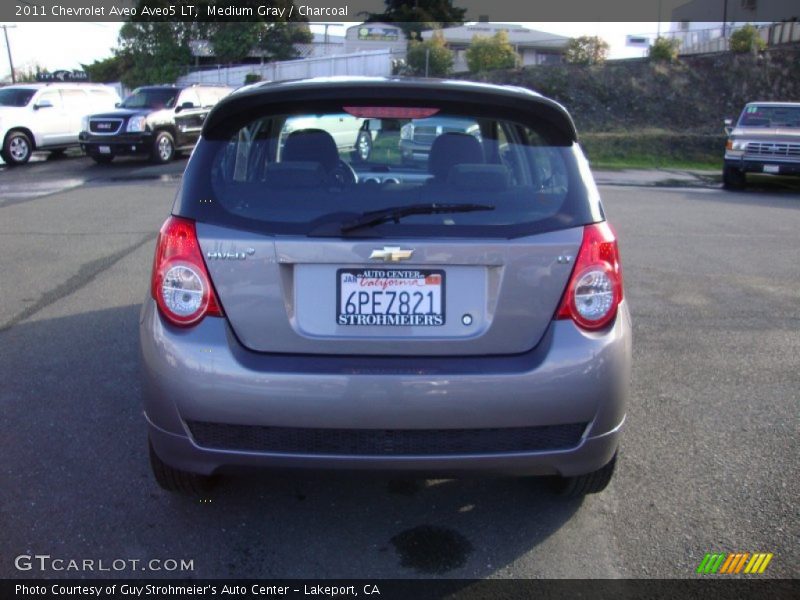 Medium Gray / Charcoal 2011 Chevrolet Aveo Aveo5 LT