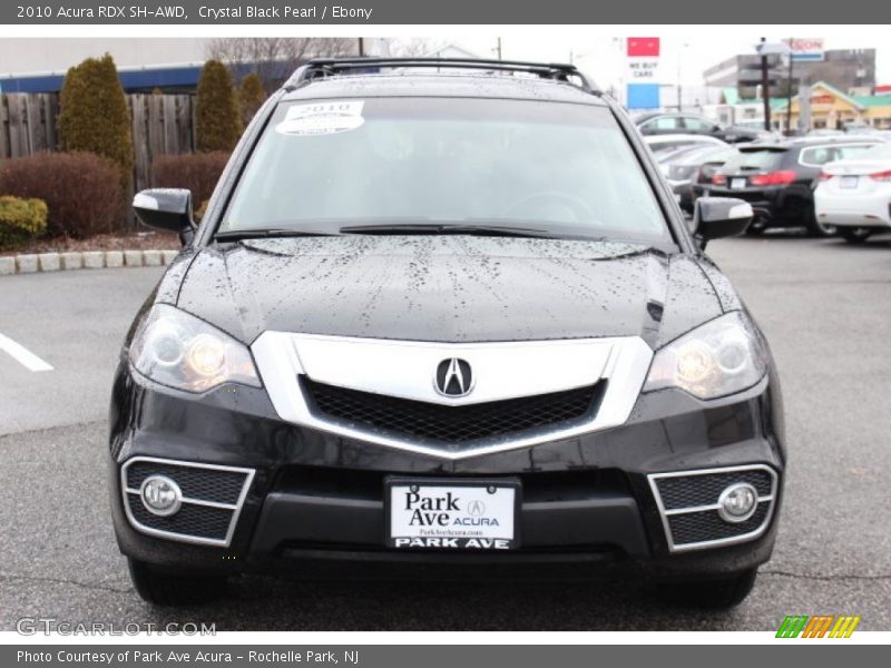 Crystal Black Pearl / Ebony 2010 Acura RDX SH-AWD