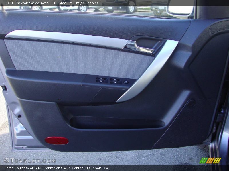 Medium Gray / Charcoal 2011 Chevrolet Aveo Aveo5 LT