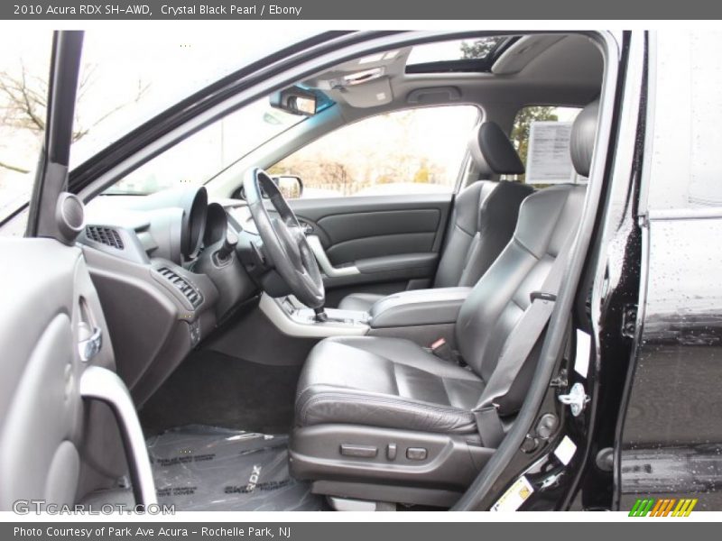 Crystal Black Pearl / Ebony 2010 Acura RDX SH-AWD