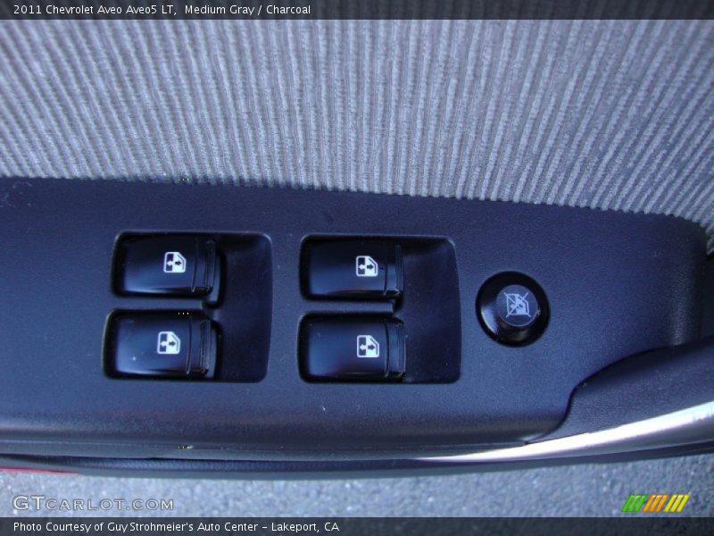 Medium Gray / Charcoal 2011 Chevrolet Aveo Aveo5 LT