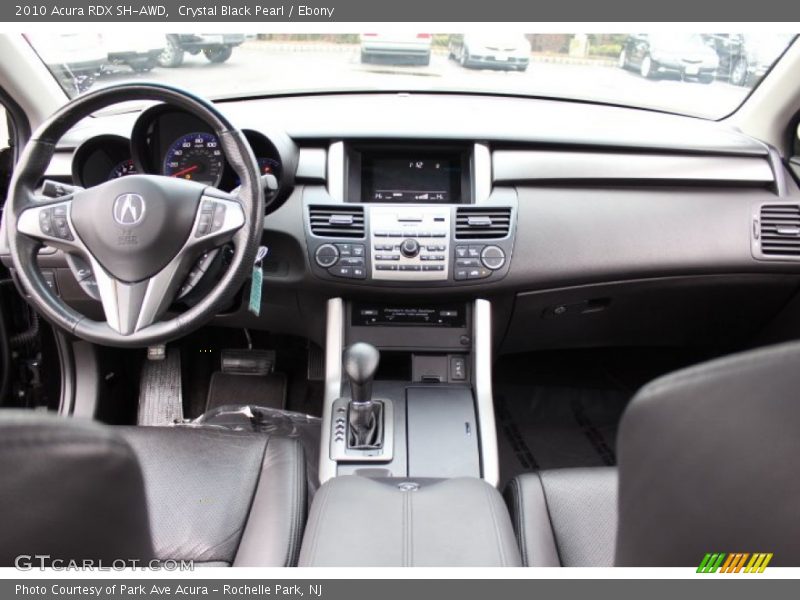 Crystal Black Pearl / Ebony 2010 Acura RDX SH-AWD