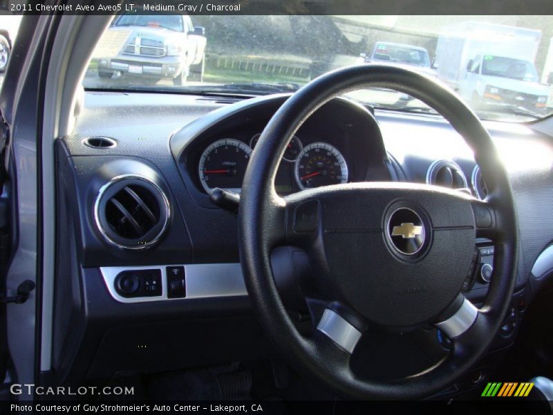 Medium Gray / Charcoal 2011 Chevrolet Aveo Aveo5 LT