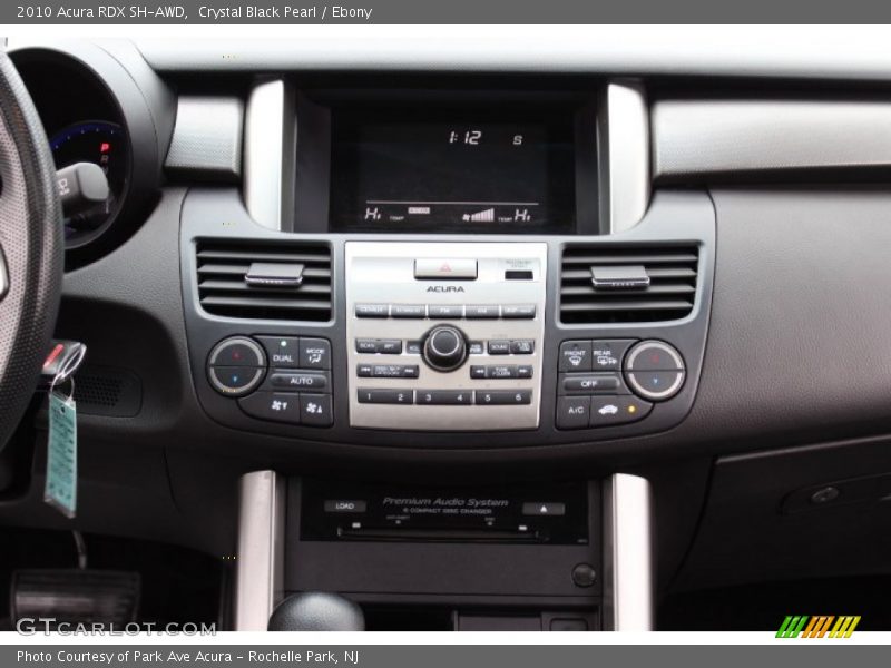 Crystal Black Pearl / Ebony 2010 Acura RDX SH-AWD