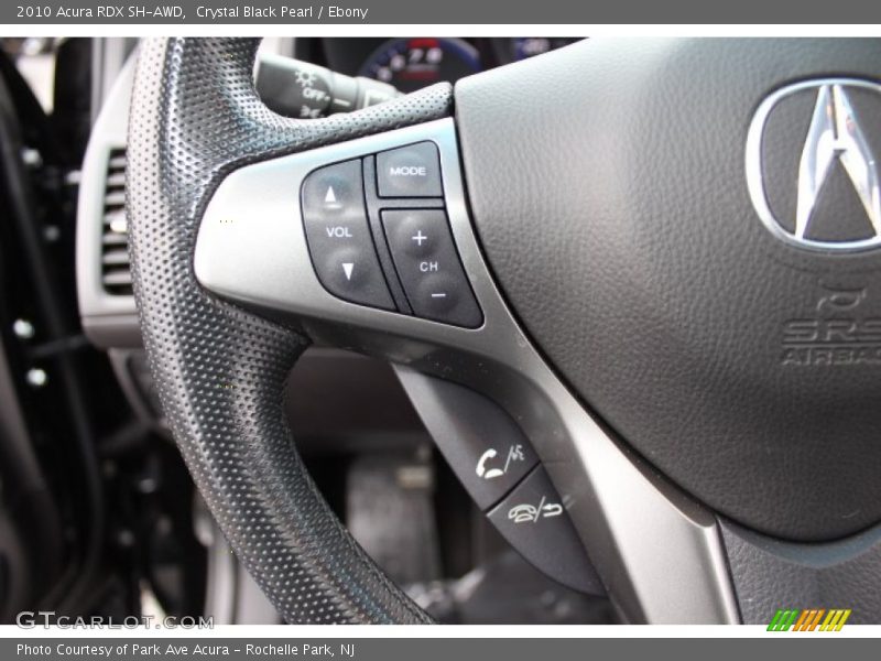 Crystal Black Pearl / Ebony 2010 Acura RDX SH-AWD