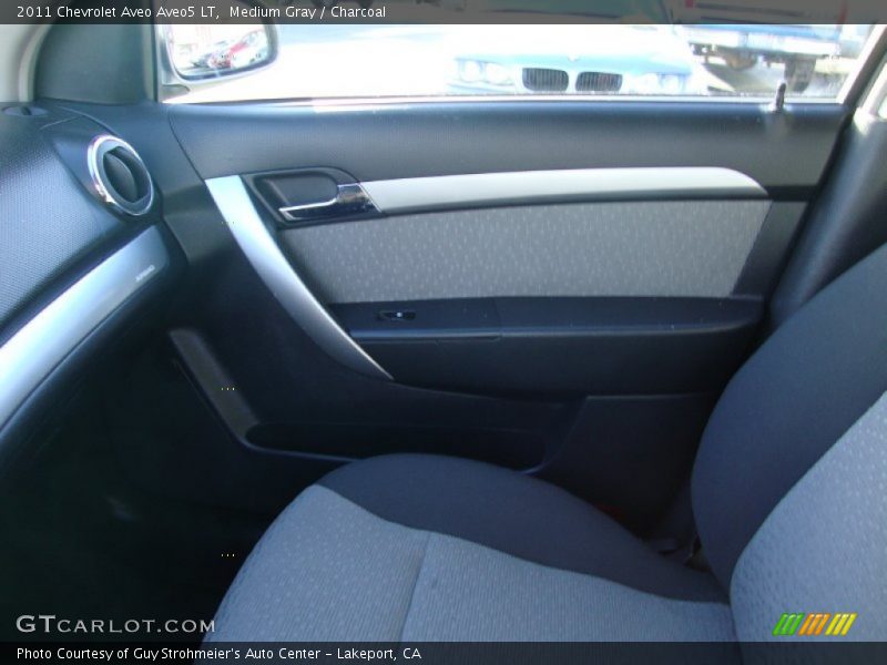 Medium Gray / Charcoal 2011 Chevrolet Aveo Aveo5 LT