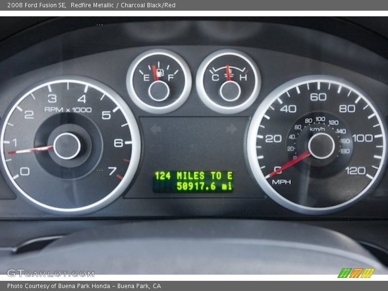  2008 Fusion SE SE Gauges