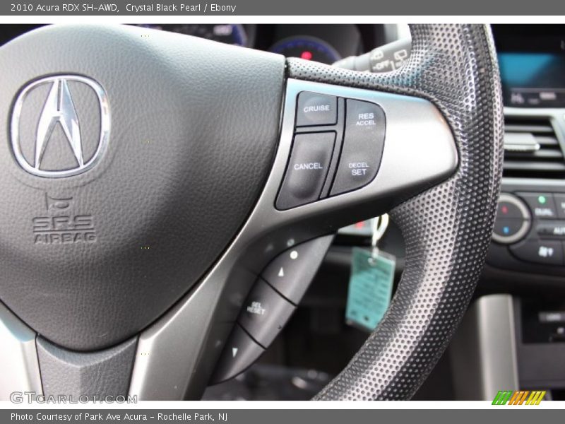 Crystal Black Pearl / Ebony 2010 Acura RDX SH-AWD