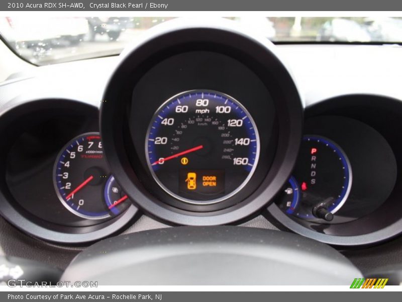 Crystal Black Pearl / Ebony 2010 Acura RDX SH-AWD