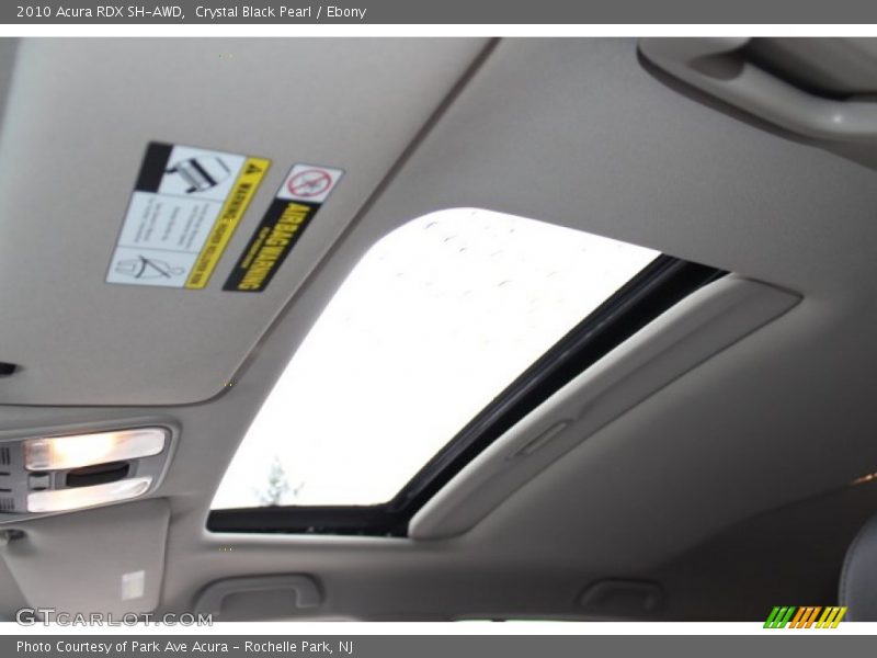Crystal Black Pearl / Ebony 2010 Acura RDX SH-AWD