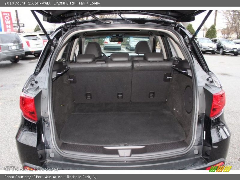 Crystal Black Pearl / Ebony 2010 Acura RDX SH-AWD