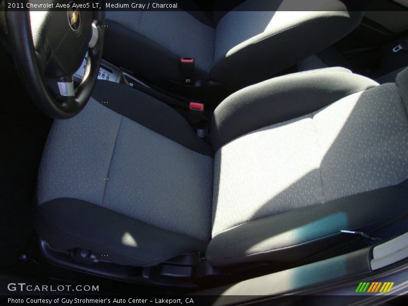 Medium Gray / Charcoal 2011 Chevrolet Aveo Aveo5 LT