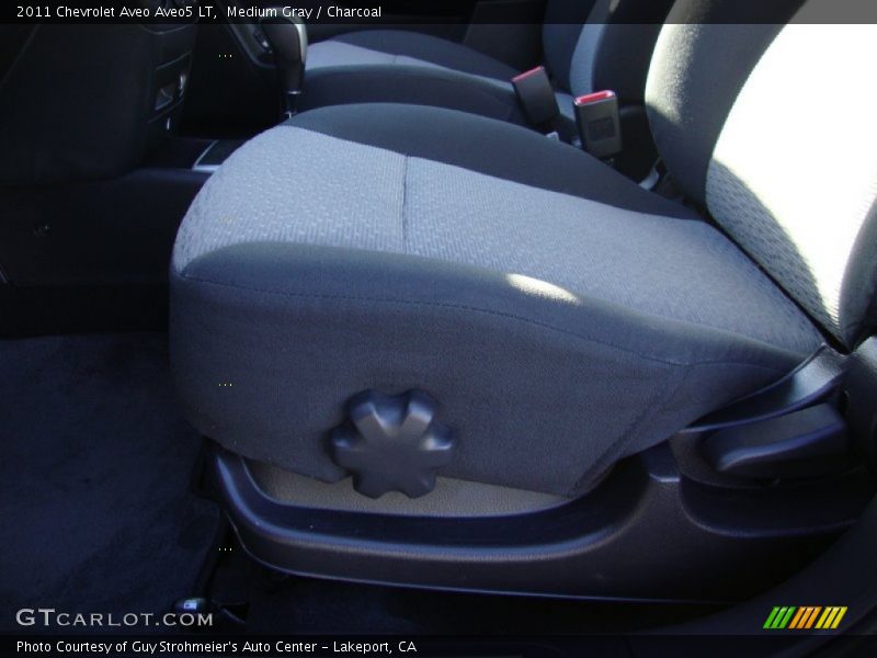 Medium Gray / Charcoal 2011 Chevrolet Aveo Aveo5 LT