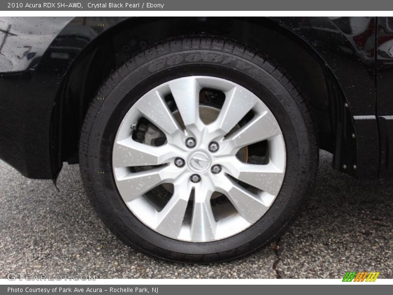Crystal Black Pearl / Ebony 2010 Acura RDX SH-AWD