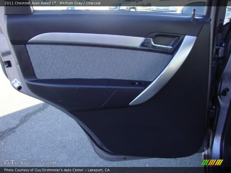 Medium Gray / Charcoal 2011 Chevrolet Aveo Aveo5 LT
