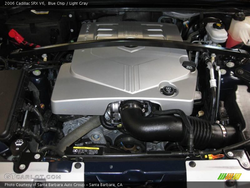 Blue Chip / Light Gray 2006 Cadillac SRX V6