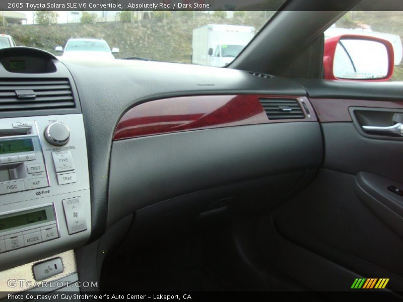 Absolutely Red / Dark Stone 2005 Toyota Solara SLE V6 Convertible