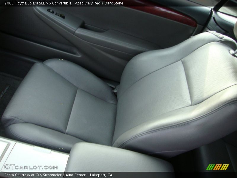 Absolutely Red / Dark Stone 2005 Toyota Solara SLE V6 Convertible