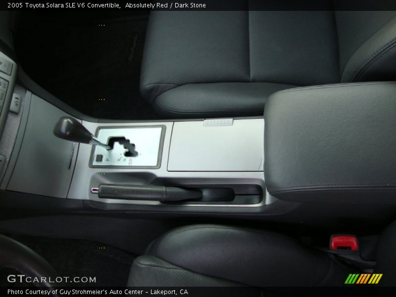 Absolutely Red / Dark Stone 2005 Toyota Solara SLE V6 Convertible