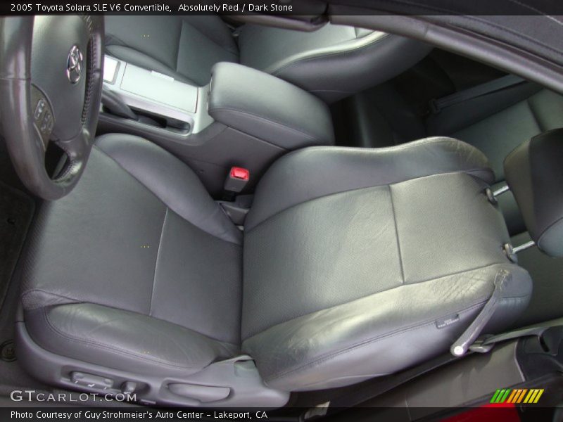 Absolutely Red / Dark Stone 2005 Toyota Solara SLE V6 Convertible