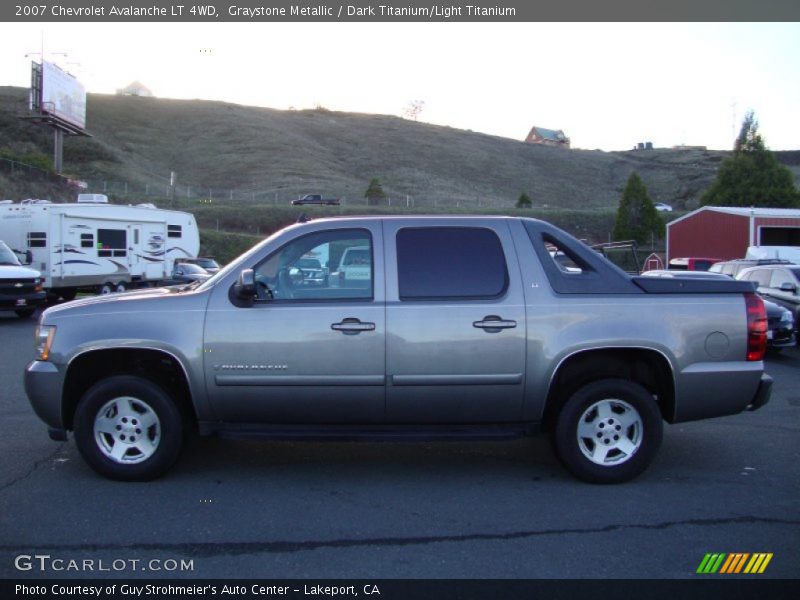 Graystone Metallic / Dark Titanium/Light Titanium 2007 Chevrolet Avalanche LT 4WD