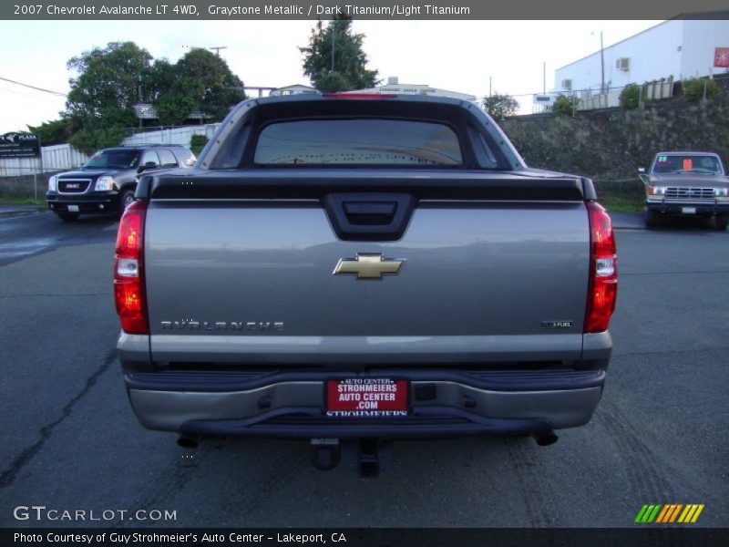 Graystone Metallic / Dark Titanium/Light Titanium 2007 Chevrolet Avalanche LT 4WD