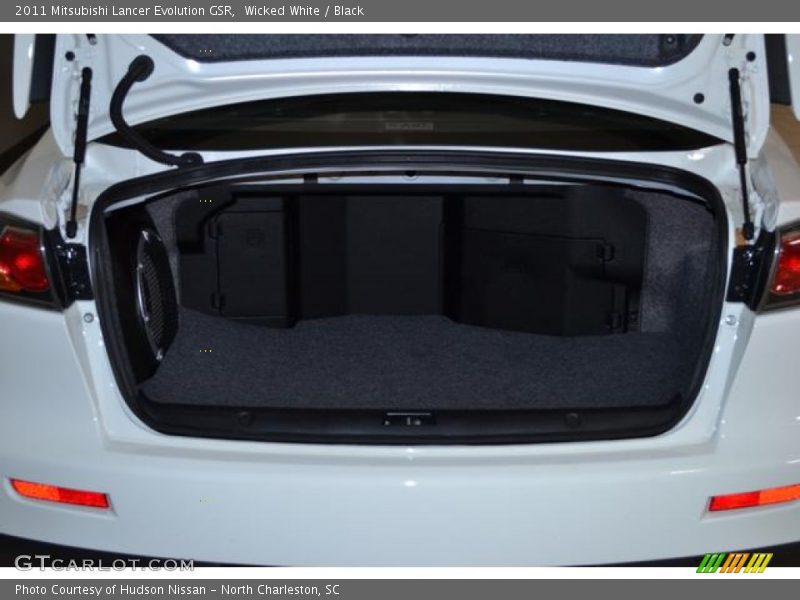 Wicked White / Black 2011 Mitsubishi Lancer Evolution GSR