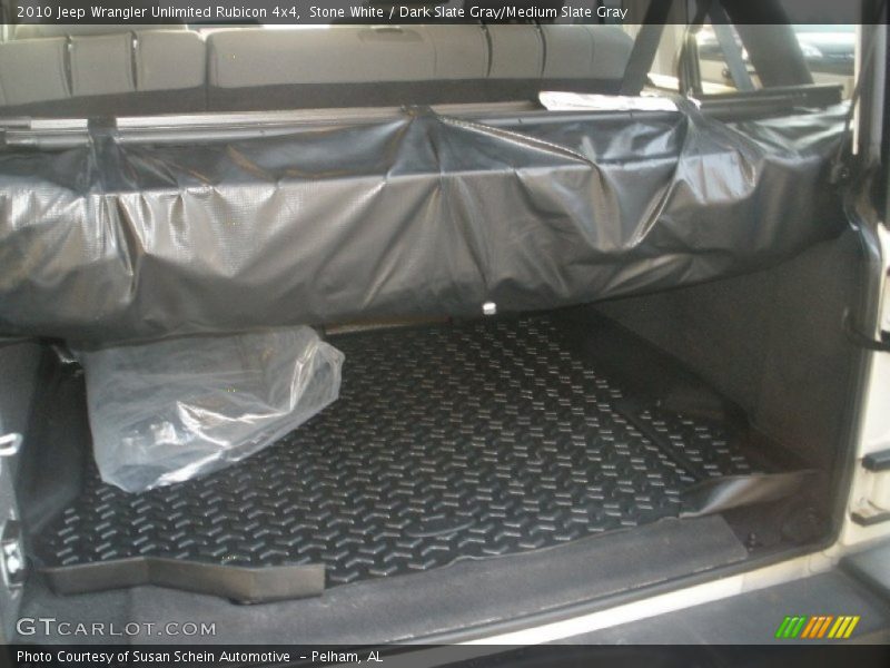 Stone White / Dark Slate Gray/Medium Slate Gray 2010 Jeep Wrangler Unlimited Rubicon 4x4