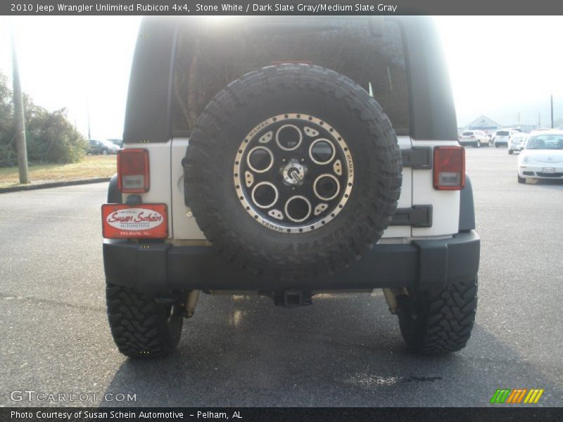 Stone White / Dark Slate Gray/Medium Slate Gray 2010 Jeep Wrangler Unlimited Rubicon 4x4