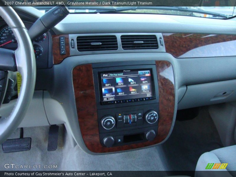 Graystone Metallic / Dark Titanium/Light Titanium 2007 Chevrolet Avalanche LT 4WD