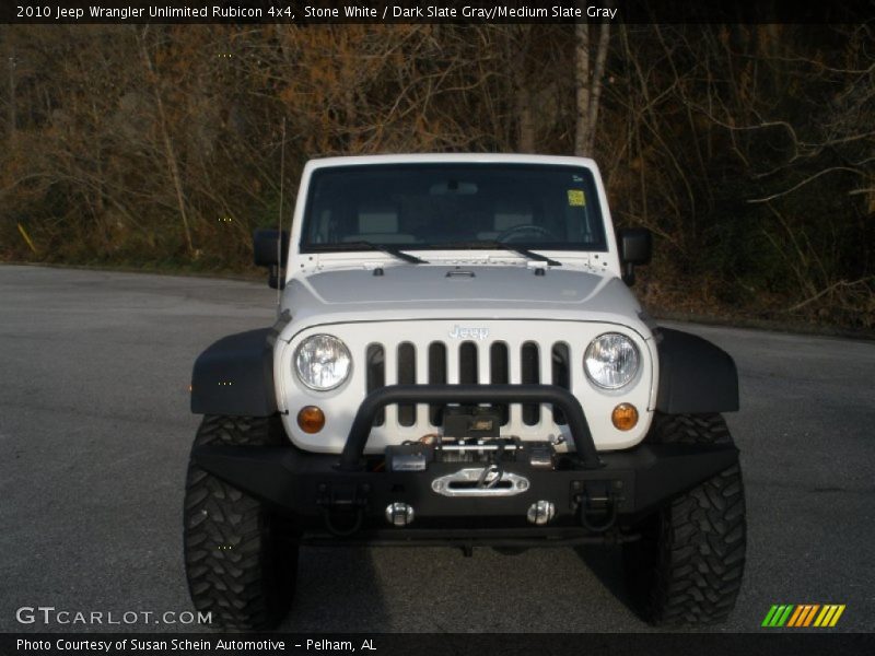 Stone White / Dark Slate Gray/Medium Slate Gray 2010 Jeep Wrangler Unlimited Rubicon 4x4