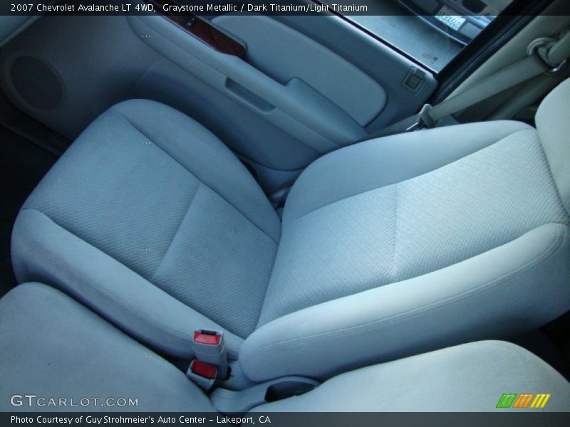 Graystone Metallic / Dark Titanium/Light Titanium 2007 Chevrolet Avalanche LT 4WD