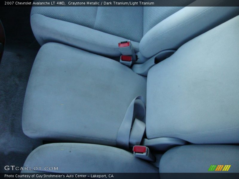 Graystone Metallic / Dark Titanium/Light Titanium 2007 Chevrolet Avalanche LT 4WD