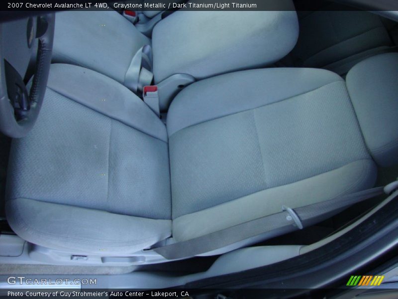 Graystone Metallic / Dark Titanium/Light Titanium 2007 Chevrolet Avalanche LT 4WD