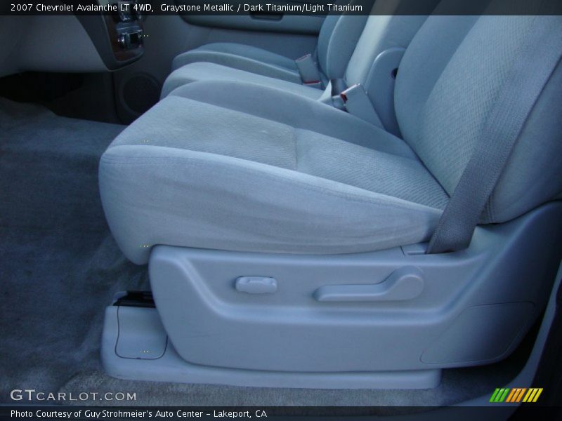 Graystone Metallic / Dark Titanium/Light Titanium 2007 Chevrolet Avalanche LT 4WD