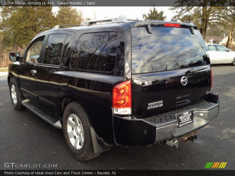 Galaxy Metallic / Sand 2004 Nissan Armada LE 4x4