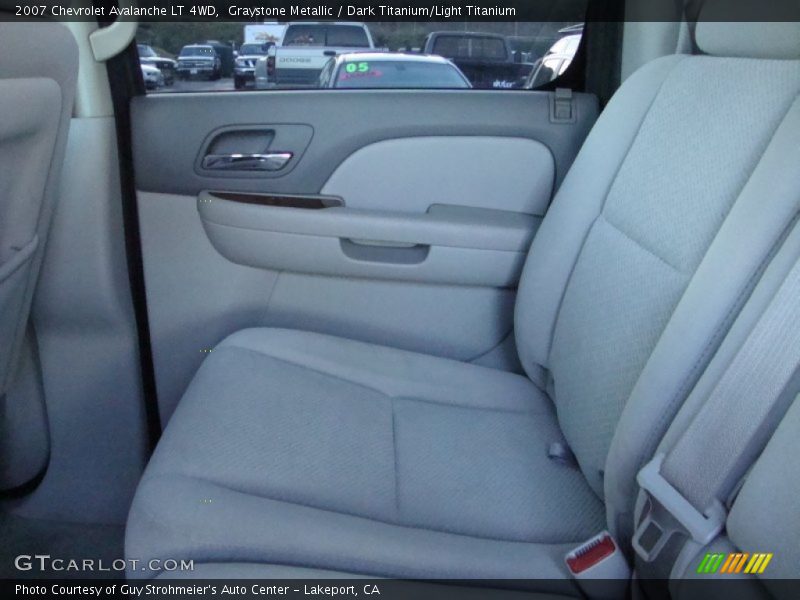 Graystone Metallic / Dark Titanium/Light Titanium 2007 Chevrolet Avalanche LT 4WD