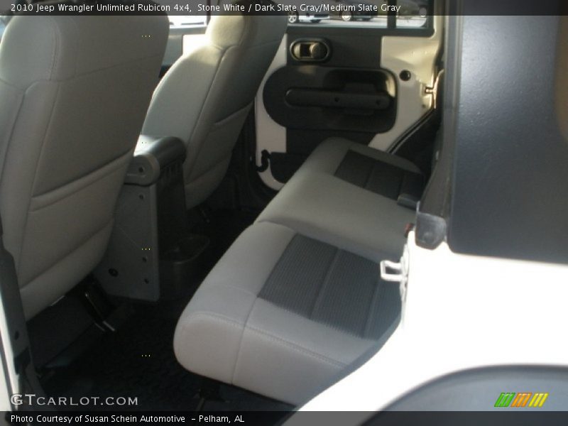 Stone White / Dark Slate Gray/Medium Slate Gray 2010 Jeep Wrangler Unlimited Rubicon 4x4