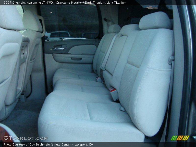 Graystone Metallic / Dark Titanium/Light Titanium 2007 Chevrolet Avalanche LT 4WD